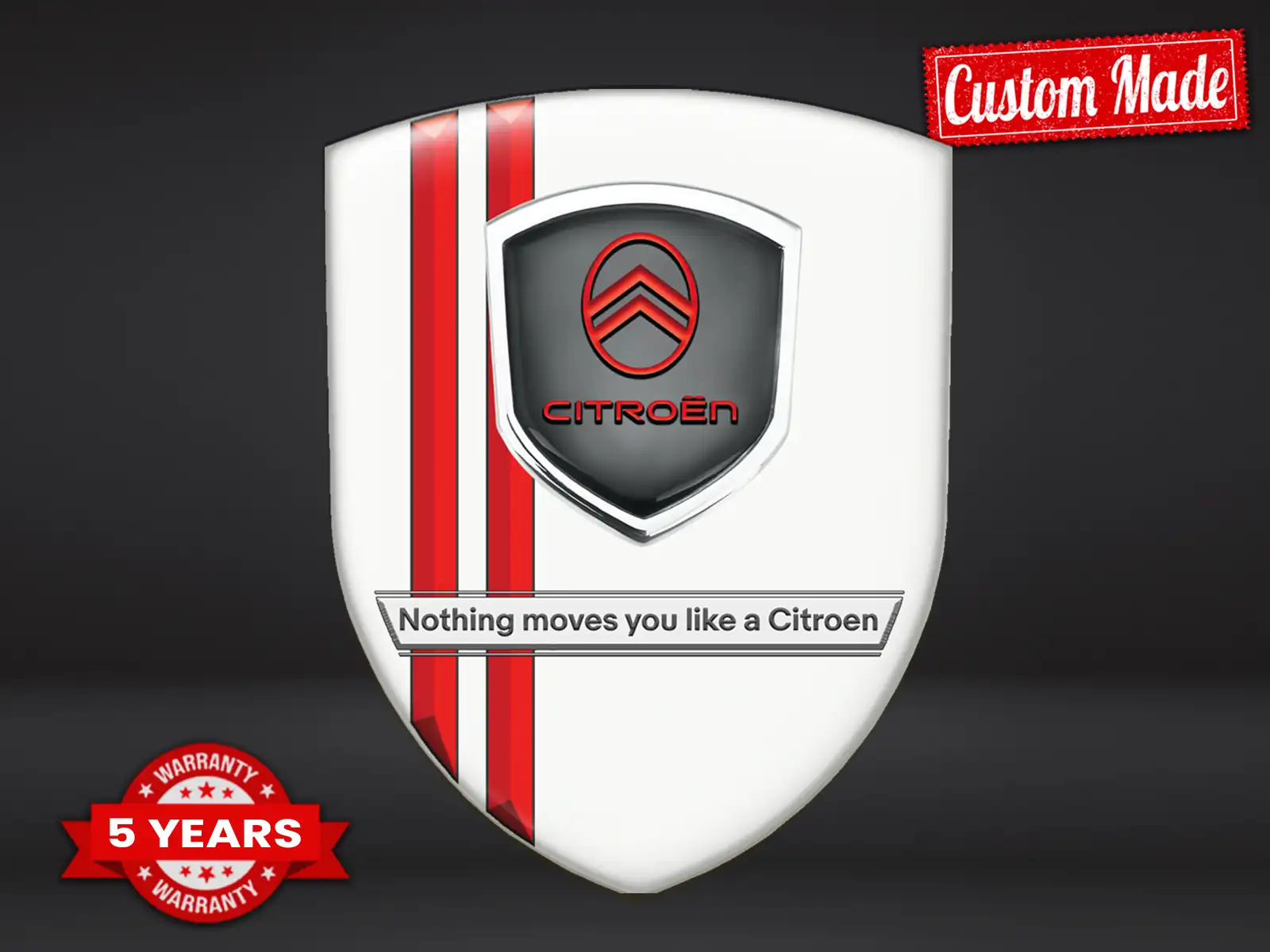 Citroen Pegatinas Auto Duraderas Lujo Personalizable Estilo